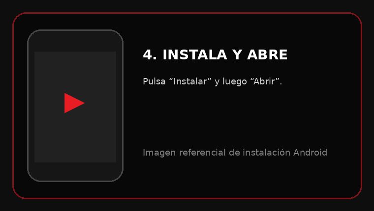 Paso 4 instalar y abrir